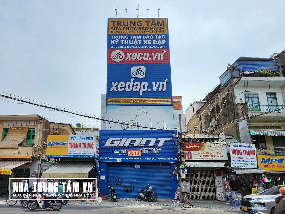 Cho thuê tòa nhà văn phòng 10-12 Lê Quang Định, Bình Thạnh
